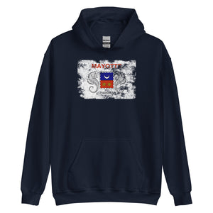 Mayotte Flag Hoodie