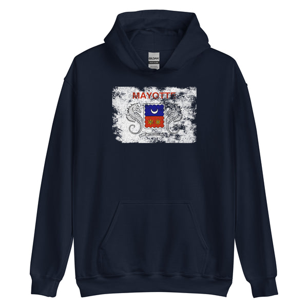 Mayotte Flag Hoodie