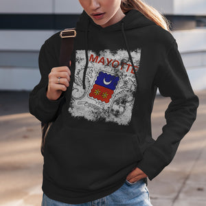 Mayotte Flag Hoodie