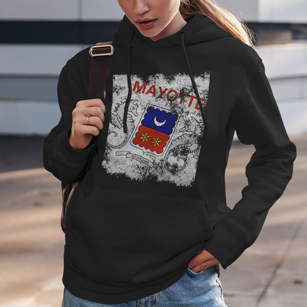 Mayotte Flag Hoodie
