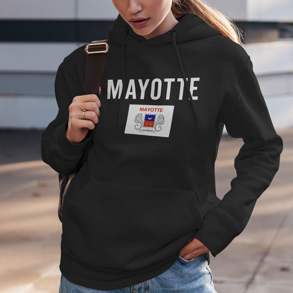 Mayotte Flag Hoodie
