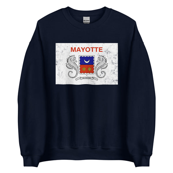 Mayotte Flag Sweatshirt