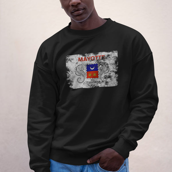 Mayotte Flag Sweatshirt