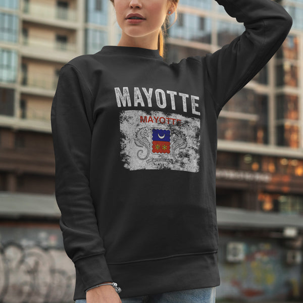 Mayotte Flag Sweatshirt