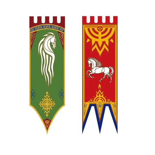 Medieval Banner Collection - 46x150cm(1,5x5ft) - Fantasy Flags