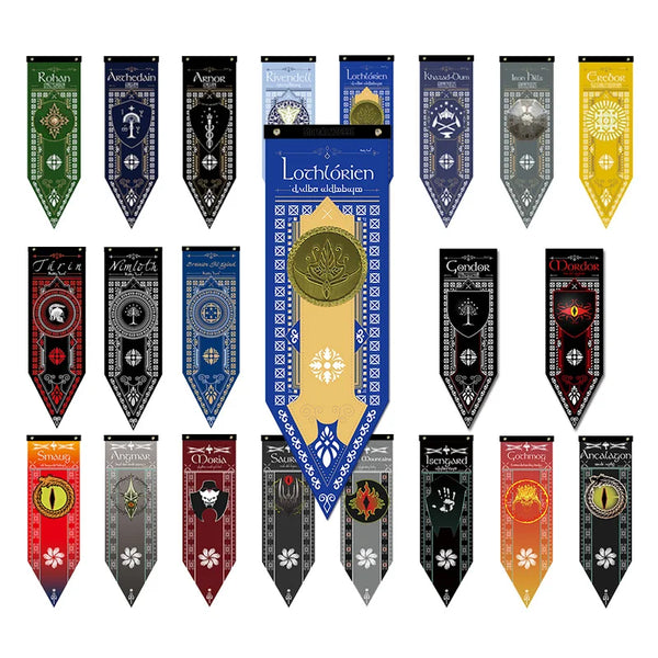 Medieval Banner Collection - 46x150cm(1,5x5ft) - Fantasy Flags