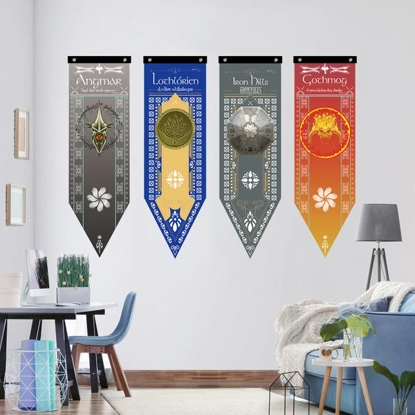 Medieval Banner Collection - 46x150cm(1,5x5ft) - Fantasy Flags
