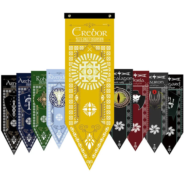 Medieval Banner Collection - 46x150cm(1,5x5ft) - Fantasy Flags