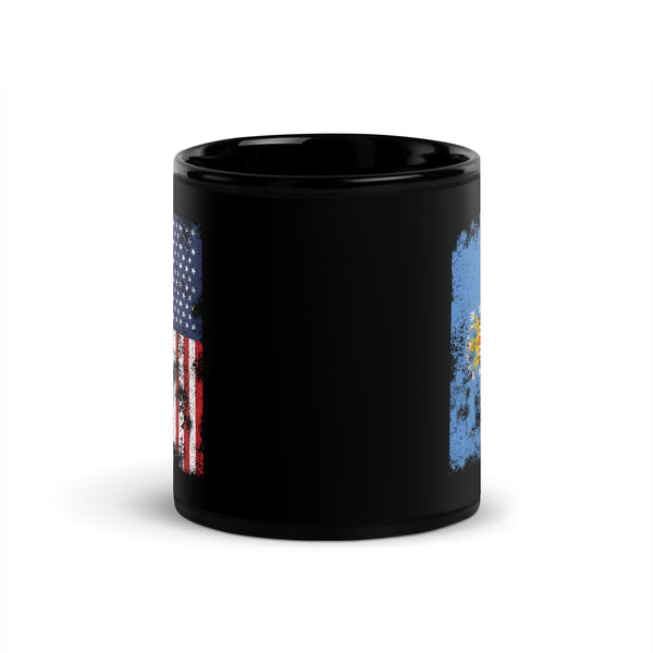Melilla USA Flag Mug