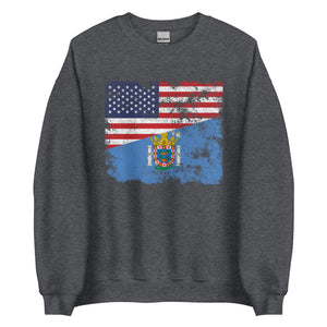 Melilla USA Flag Sweatshirt