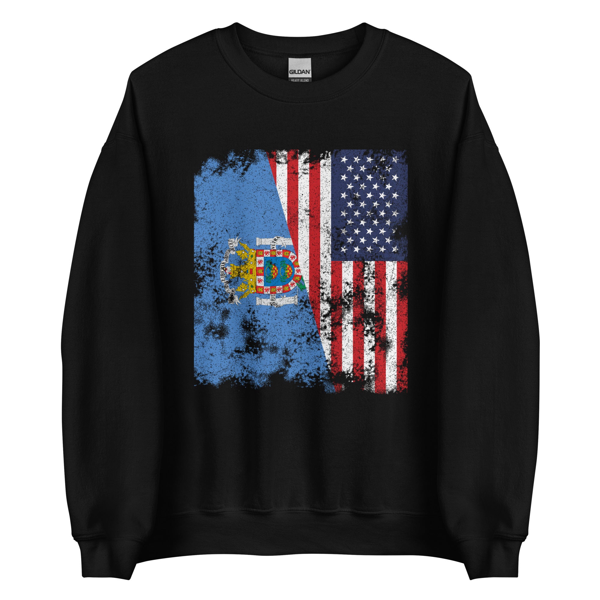 Melilla USA Flag Sweatshirt