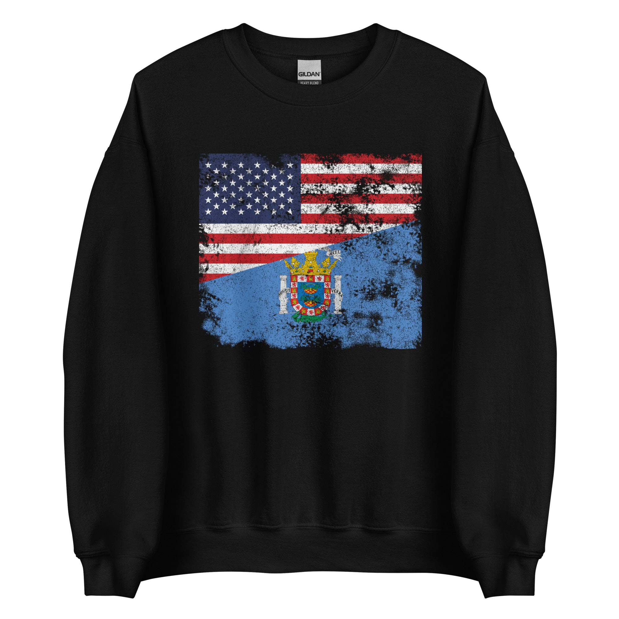 Melilla USA Flag Sweatshirt