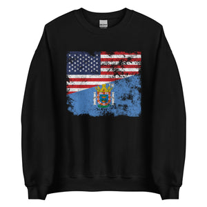 Melilla USA Flag Sweatshirt