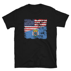 Melilla USA Flag T-Shirt