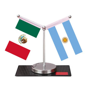 Mexico Chile Desk Flag - Custom Table Flags (Mini)