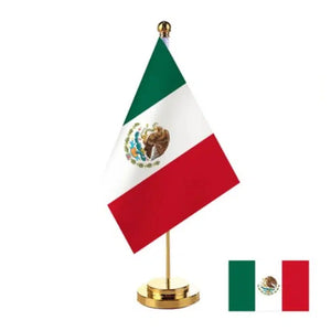 Mexico Desk Flag - Small Office Table Flag