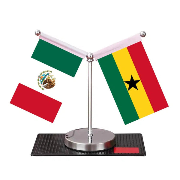 Mexico Eritrea Desk Flag - Custom Table Flags (Mini)