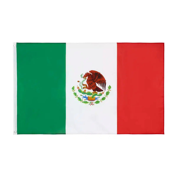 Mexico Flag - 90x150cm(3x5ft) - 60x90cm(2x3ft)