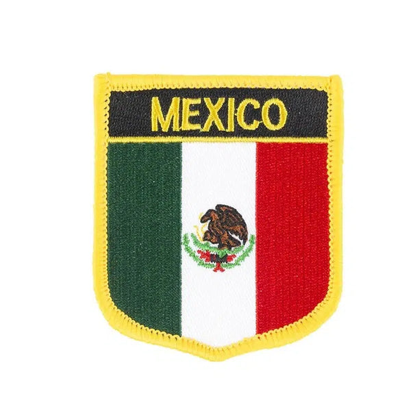 Mexico Flag Patch - Sew On/Iron On Patch