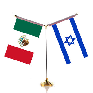 Mexico United Arab Emirates Desk Flag - Custom Table Flags (Small)