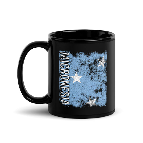 Micronesia Flag - Distressed Flag Mug