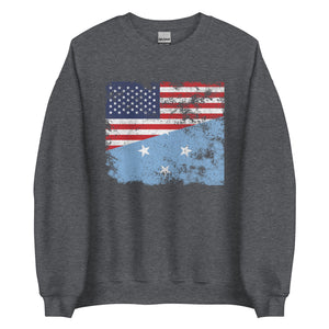 Micronesia USA Flag Sweatshirt