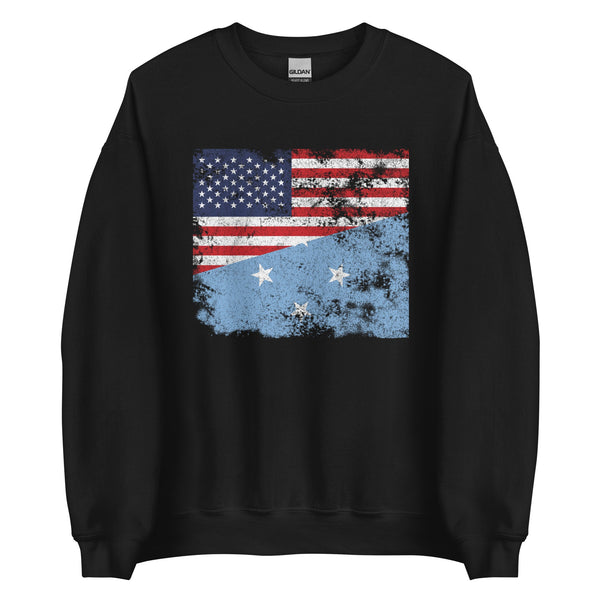 Micronesia USA Flag Sweatshirt