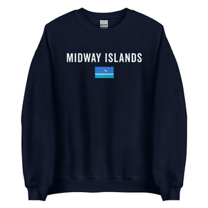 Midway Islands Flag Sweatshirt