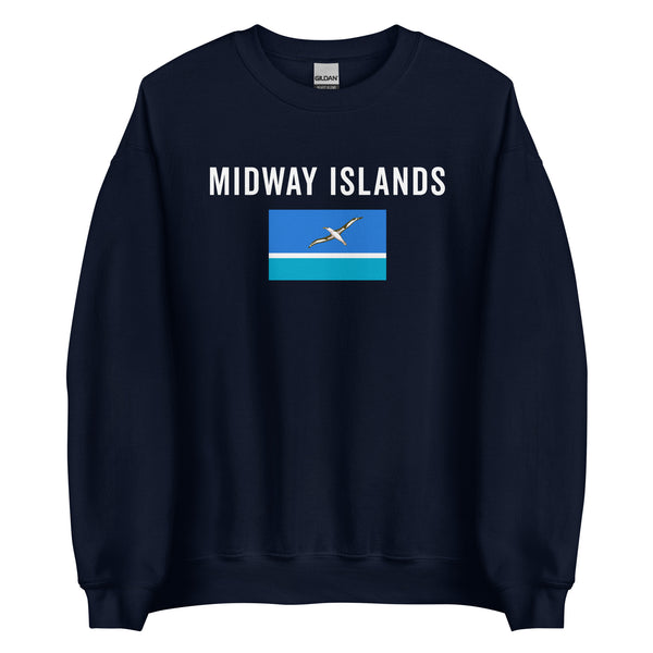 Midway Islands Flag Sweatshirt