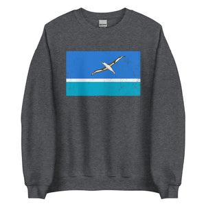 Midway Islands Flag Sweatshirt