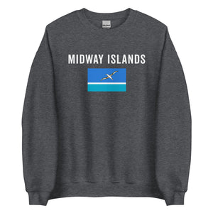 Midway Islands Flag Sweatshirt