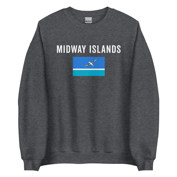 Midway Islands Flag Sweatshirt