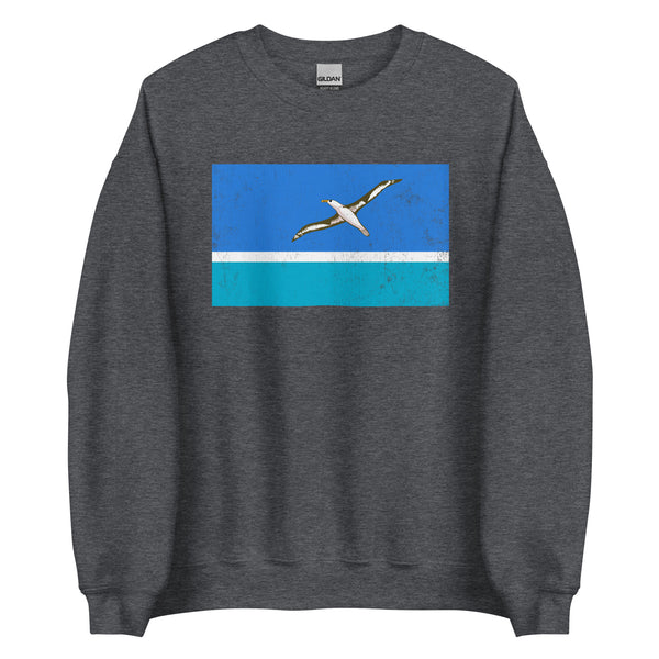 Midway Islands Flag Sweatshirt