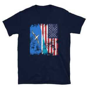 Midway Islands USA Flag T-Shirt