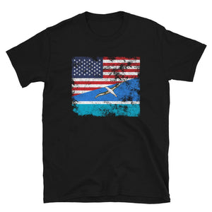 Midway Islands USA Flag T-Shirt