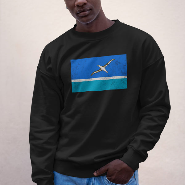 Midway Islands Flag Sweatshirt