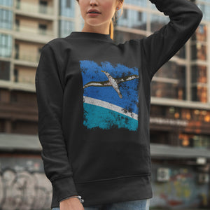 Midway Islands Flag Sweatshirt