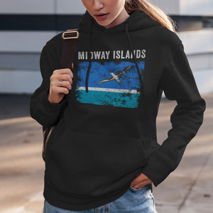 Midway Islands Flag Hoodie