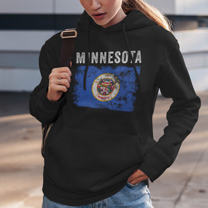 Minnesota 1983–2024 State Flag Hoodie