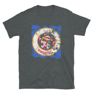 Minnesota 1983–2024 State Flag T-Shirt
