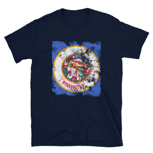 Minnesota 1983–2024 State Flag T-Shirt
