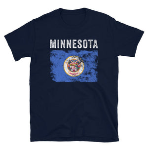 Minnesota 1983–2024 State Flag T-Shirt