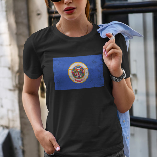 Minnesota 1983–2024 State Flag T-Shirt