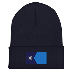 Minnesota State Flag Beanie - Embroidered Winter Hat