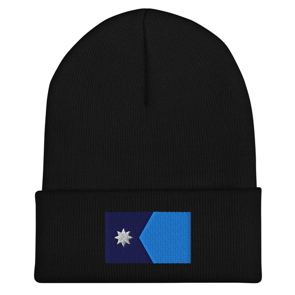 Minnesota State Flag Beanie - Embroidered Winter Hat