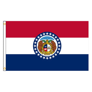 Missouri State Flag - 90x150cm(3x5ft) - 60x90cm(2x3ft)