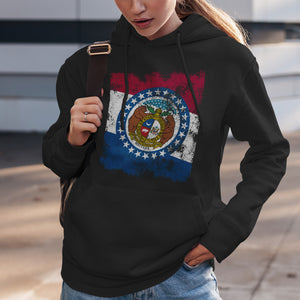 Missouri State Flag Hoodie