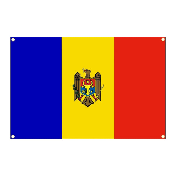 Moldova Flag - 90x150cm(3x5ft) - 60x90cm(2x3ft)