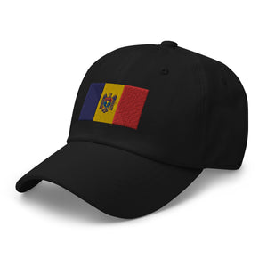 Moldova Flag Cap - Adjustable Embroidered Dad Hat