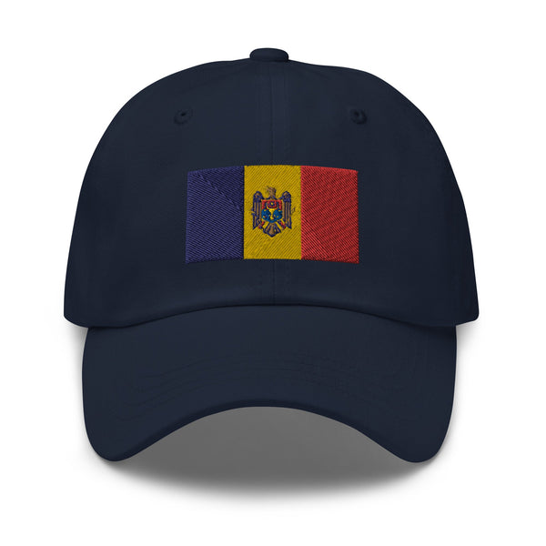 Moldova Flag Cap - Adjustable Embroidered Dad Hat